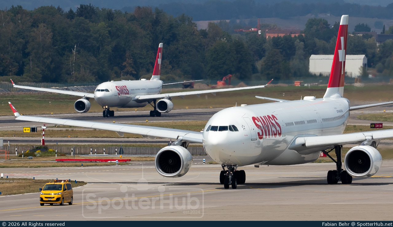 Photo of HB-JHH - Airbus A330-343 operated by Swiss International Air Lines