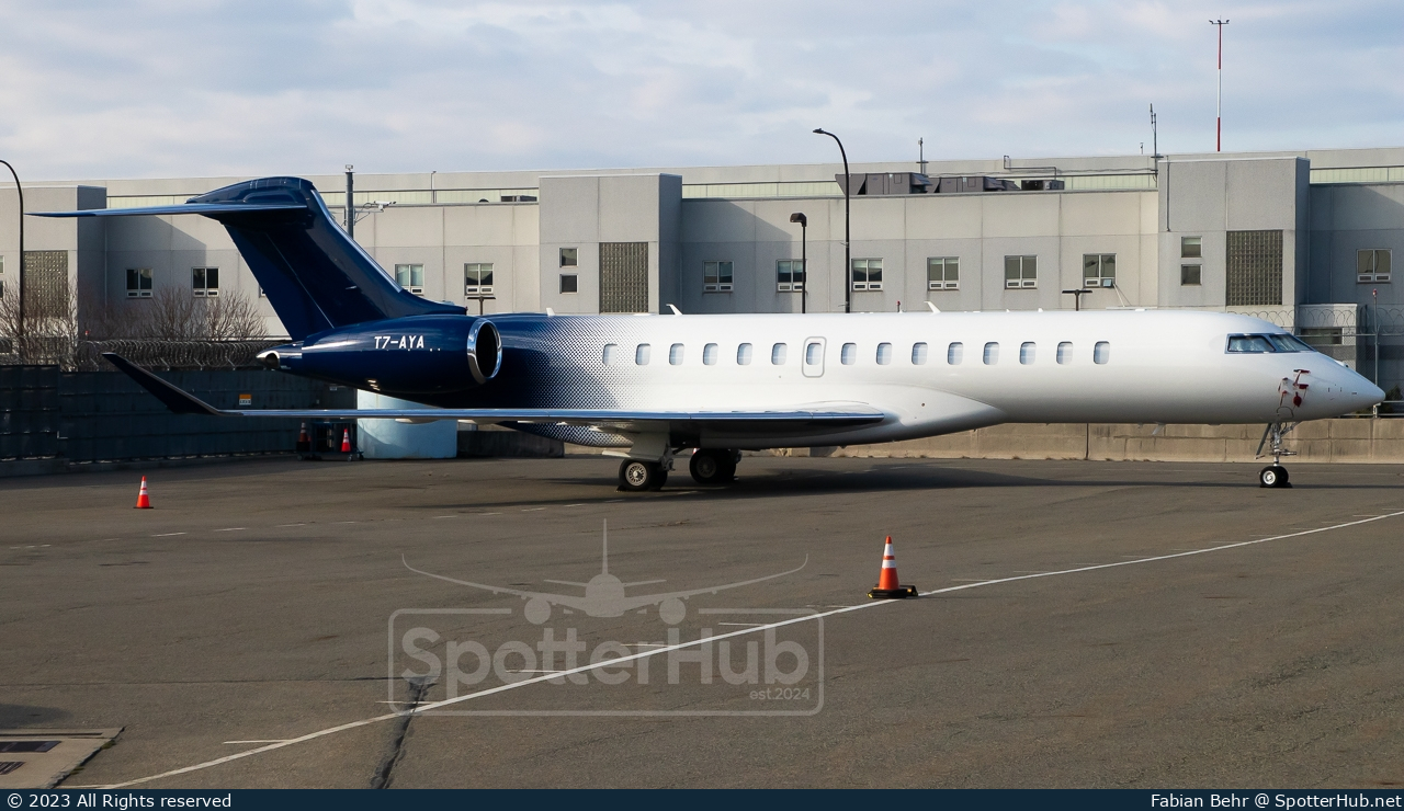 Photo of T7-AYA - Bombardier Global 7500 operated by ExecuJet Middle East