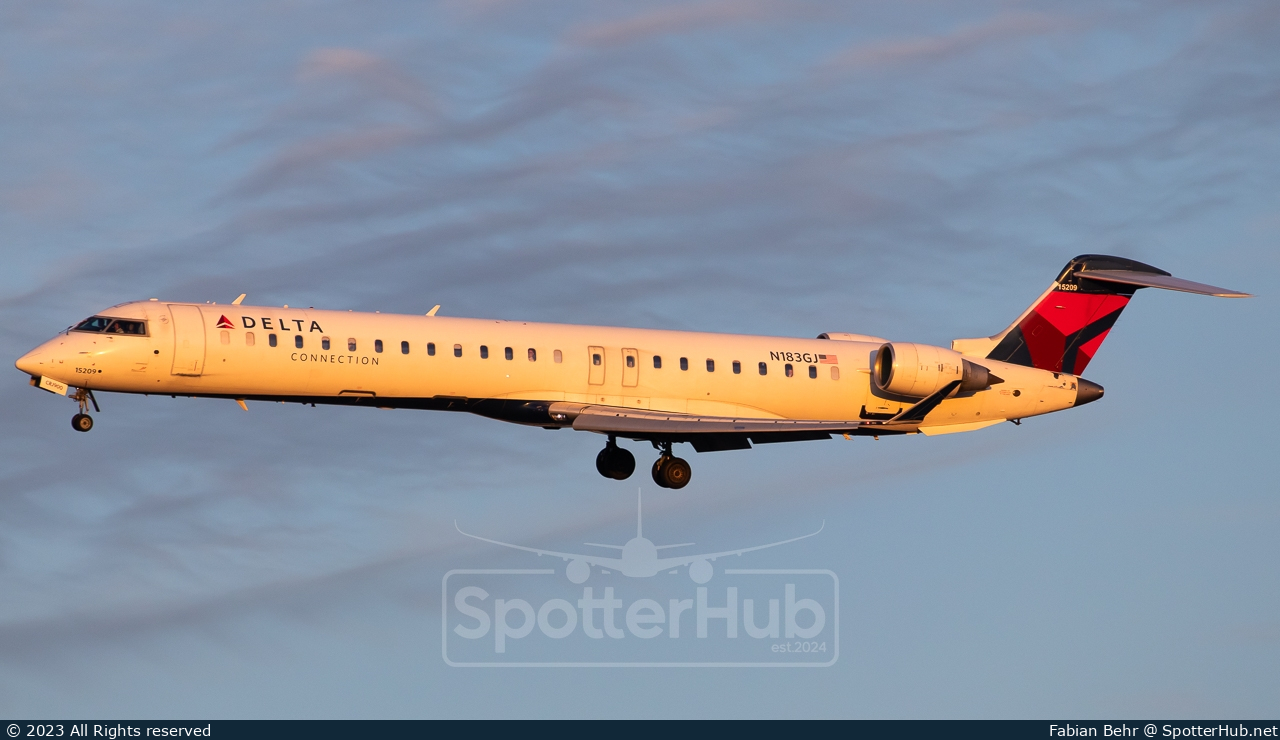 Photo of N183GJ - Bombardier CRJ-900LR operated by Delta Connection (opb Endeavor Air)