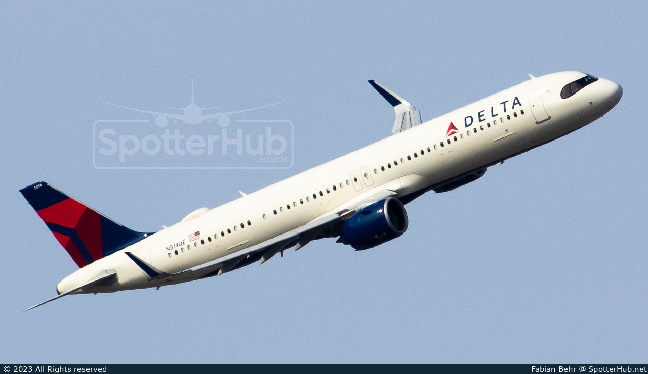 Photo of N514DE - Airbus A321-271NX operated by Delta Air Lines
