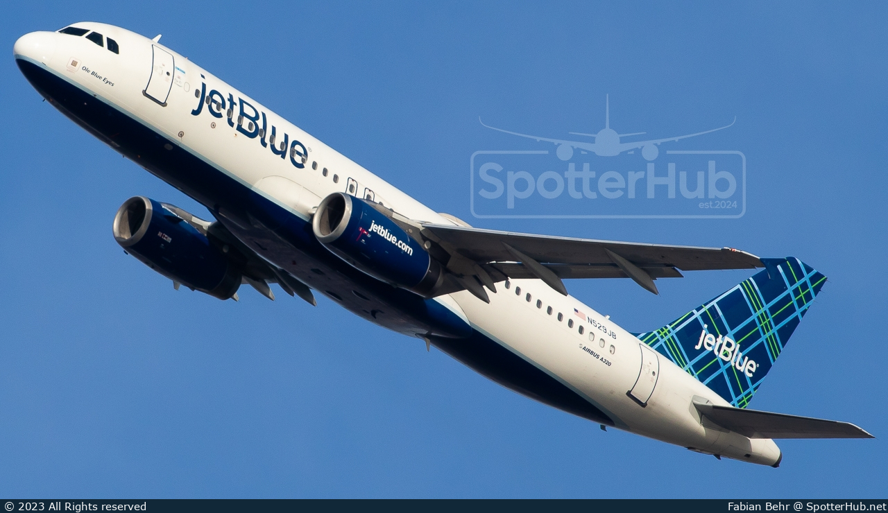 Photo of N529JB - Airbus A320-232 operated by jetBlue Airways
