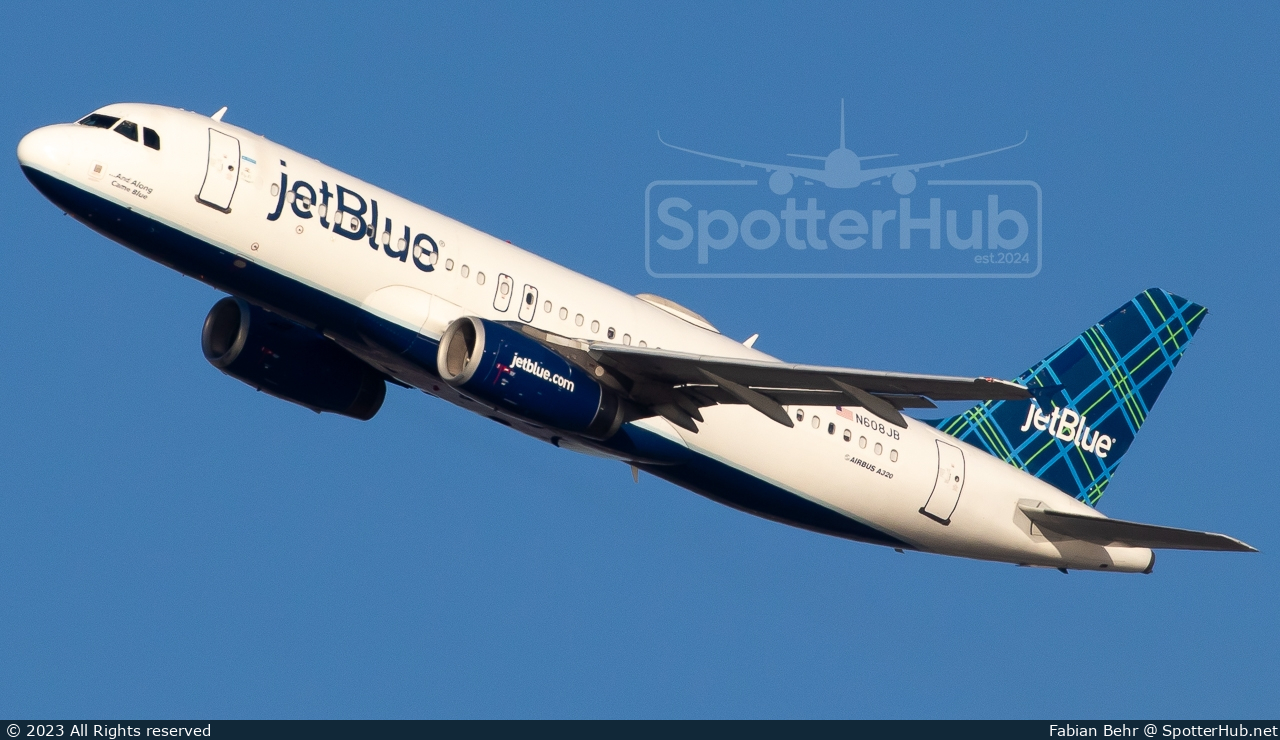 Photo of N608JB - Airbus A320-232 operated by jetBlue Airways