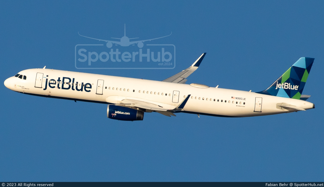 Photo of N993JE - Airbus A321-231 operated by jetBlue Airways