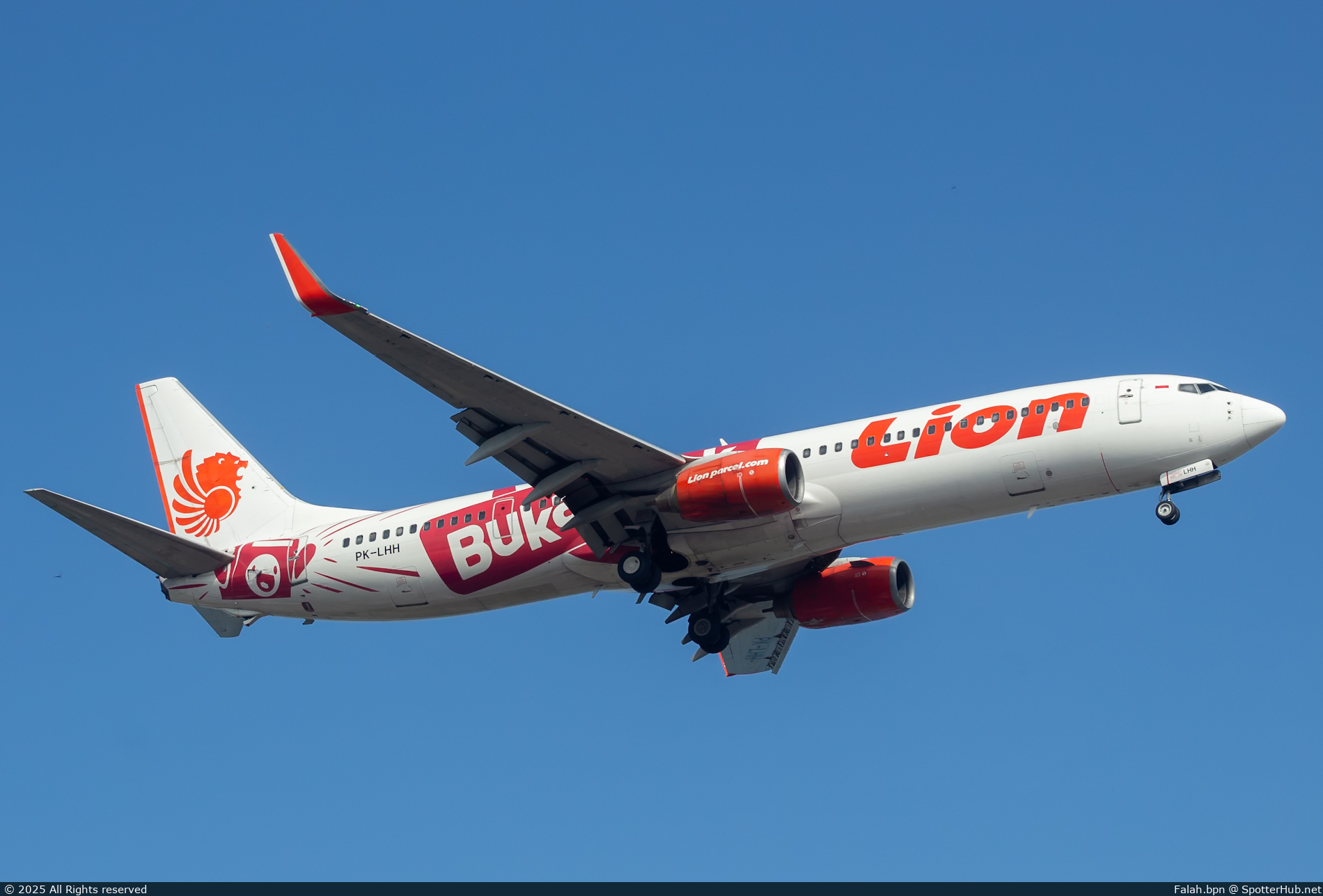 Photo of PK-LHH - Boeing 737-9GP(ER) operated by Lion Air