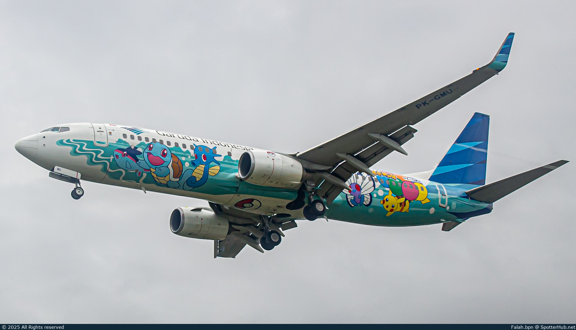 Photo of PK-GMU - Boeing 737-8U3 operated by Garuda Indonesia