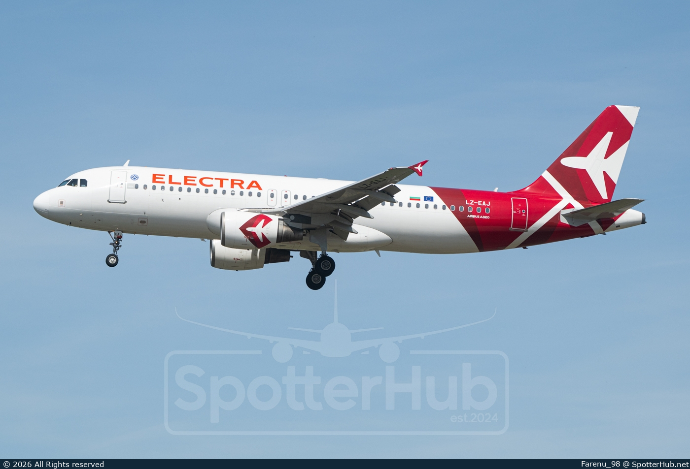 Photo of LZ-EAJ - Airbus A320-214 operated by Electra Airways