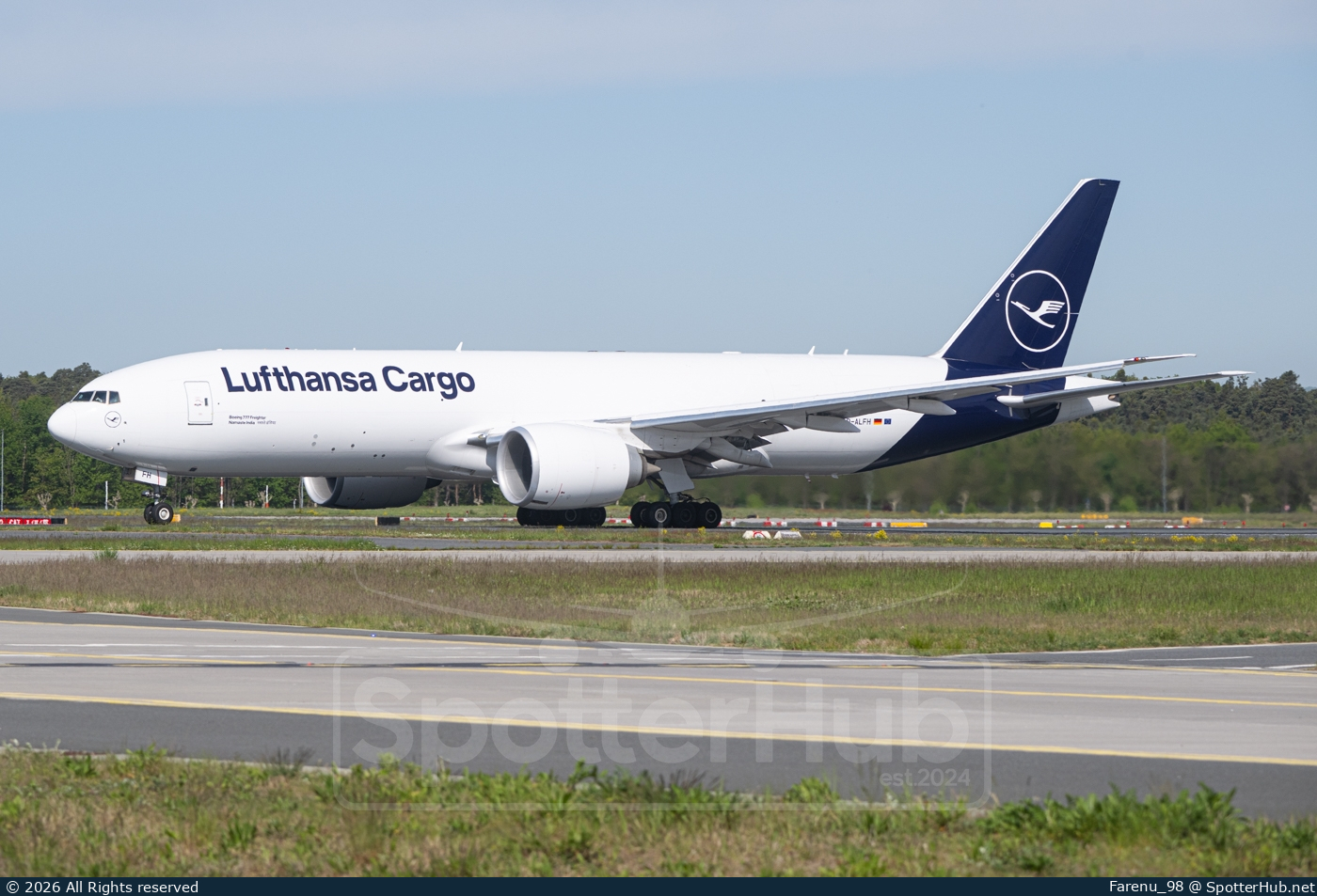 Photo of D-ALFH - Boeing 777-FBT operated by Lufthansa Cargo