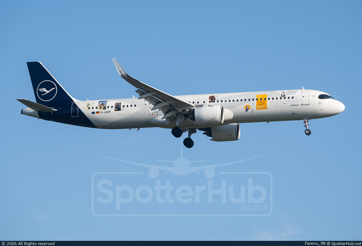 Photo of D-AIEM - Airbus A321-271NX operated by Lufthansa
