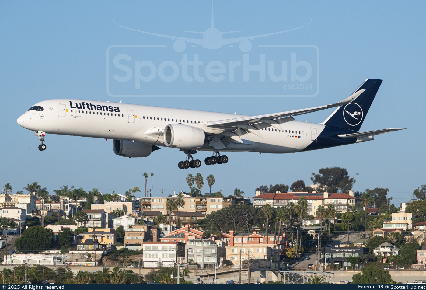 Photo of D-AIXI - Airbus A350-941 operated by Lufthansa