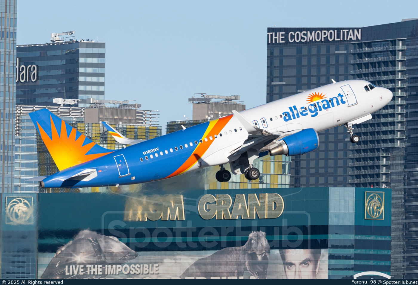 Photo of N189NV - Airbus A320-214 operated by Allegiant Air