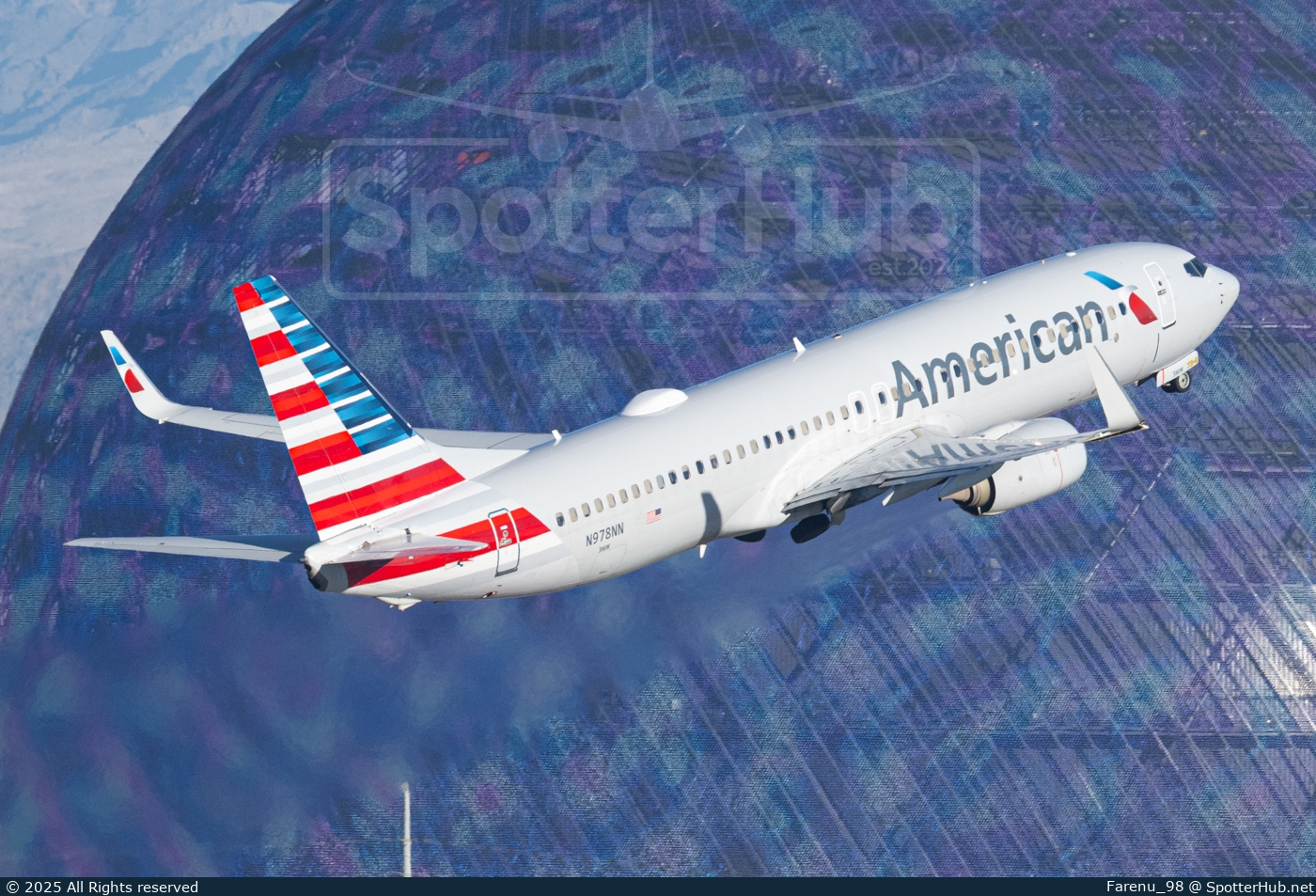 Photo of N978NN - Boeing 737-823 operated by American Airlines