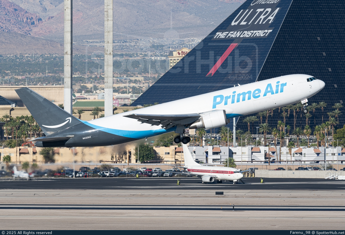 Photo of N433AZ - Boeing 767-381(ER)(BCF) operated by Amazon Prime Air (opb Air Transport International)