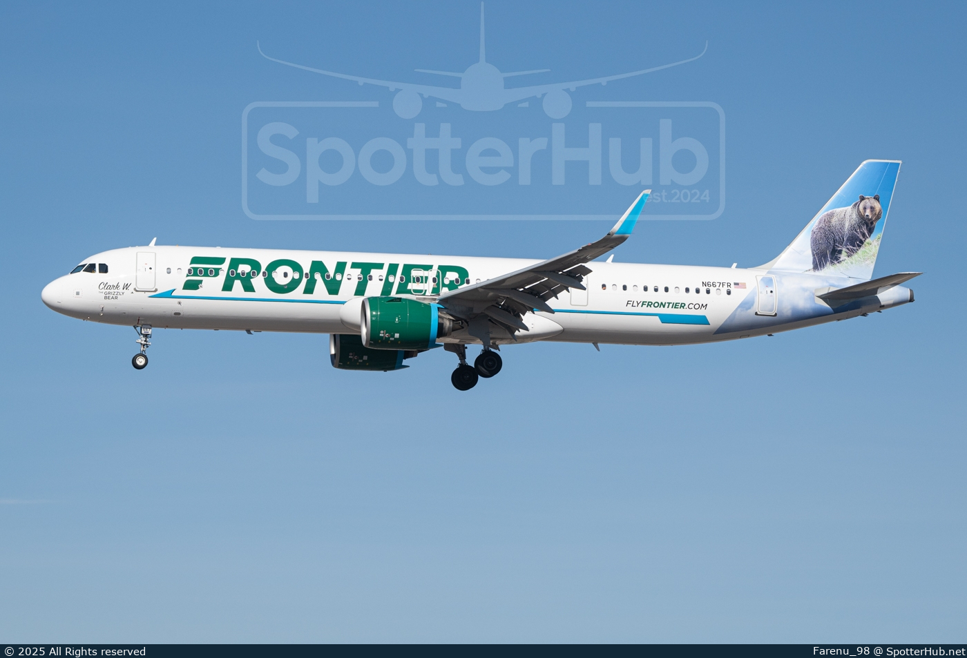 Photo of N667FR - Airbus A321-271NX operated by Frontier Airlines