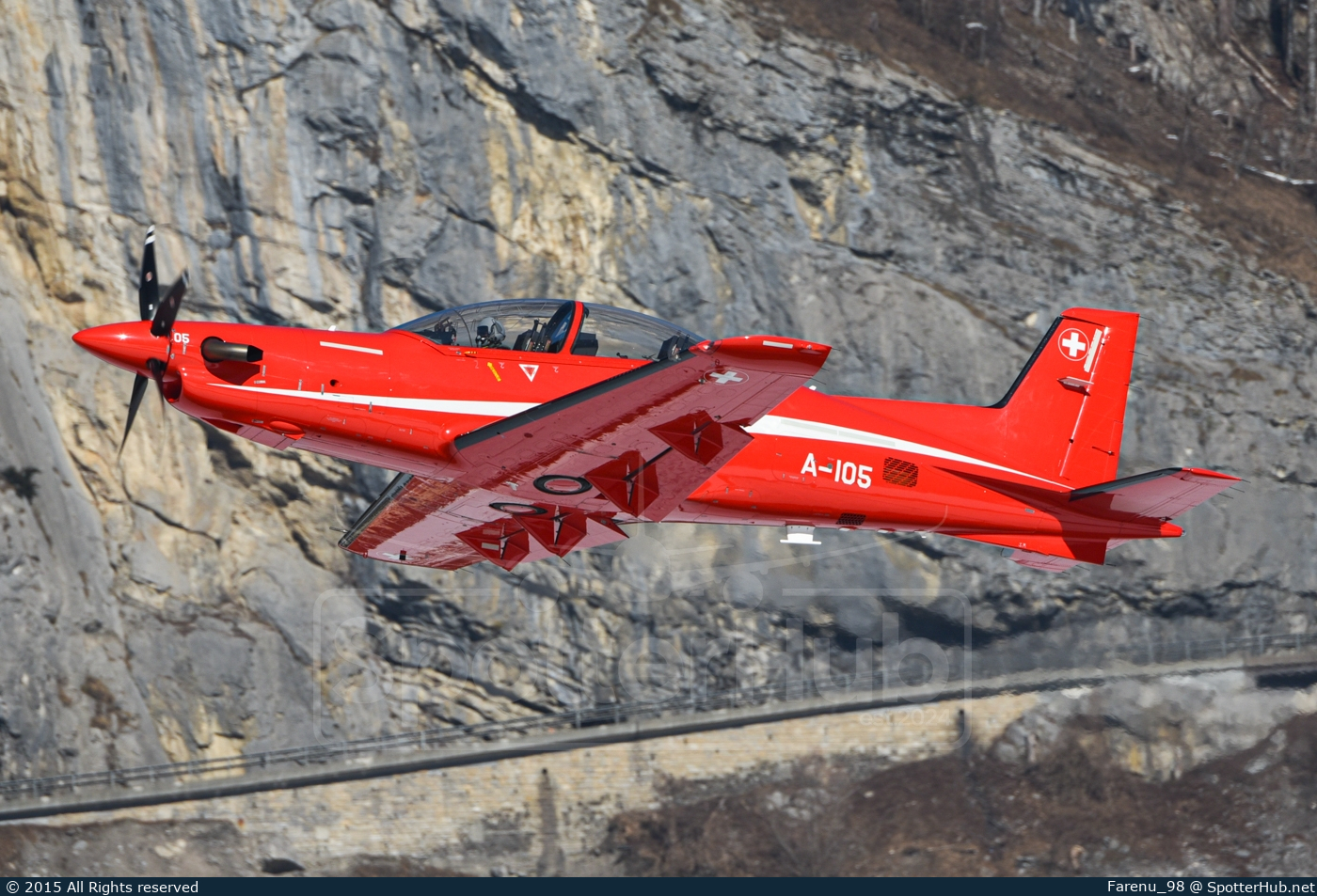 Photo of A-105 - Pilatus PC-21 operated by Swiss Air Force