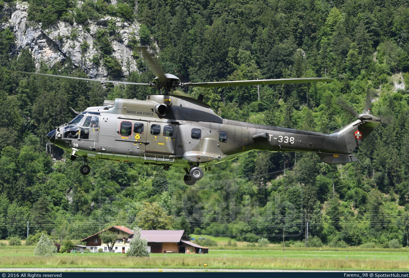 Photo of T-338 - Eurocopter AS532UL Cougar operated by Swiss Air Force