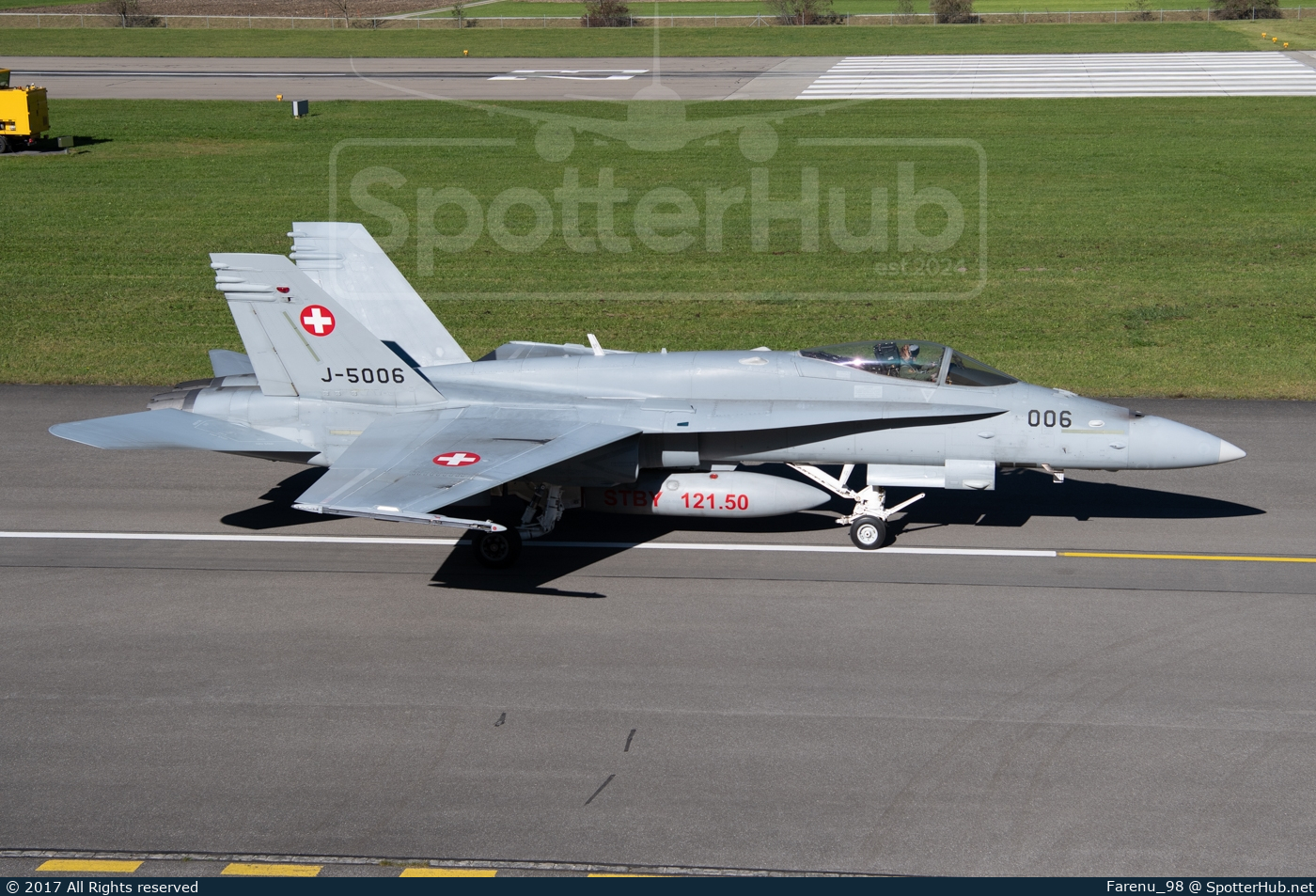 Photo of J-5006 - McDonnell Douglas F/A-18C Hornet operated by Swiss Air Force