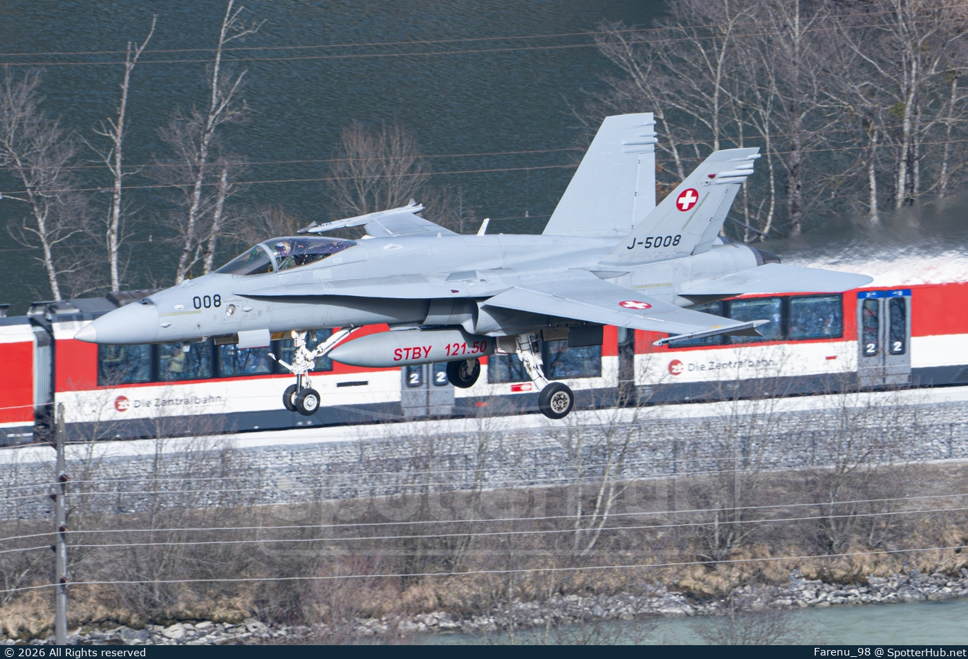 Photo of J-5008 - McDonnell Douglas F/A-18C Hornet operated by Swiss Air Force