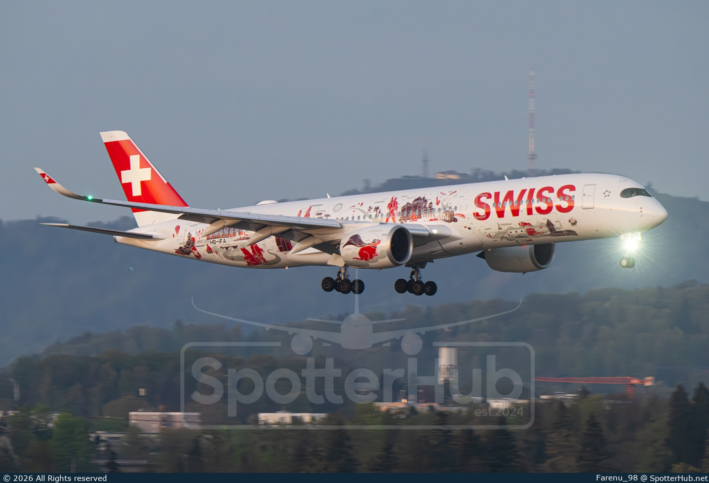 Photo of HB-IFA - Airbus A350-941 operated by Swiss International Air Lines