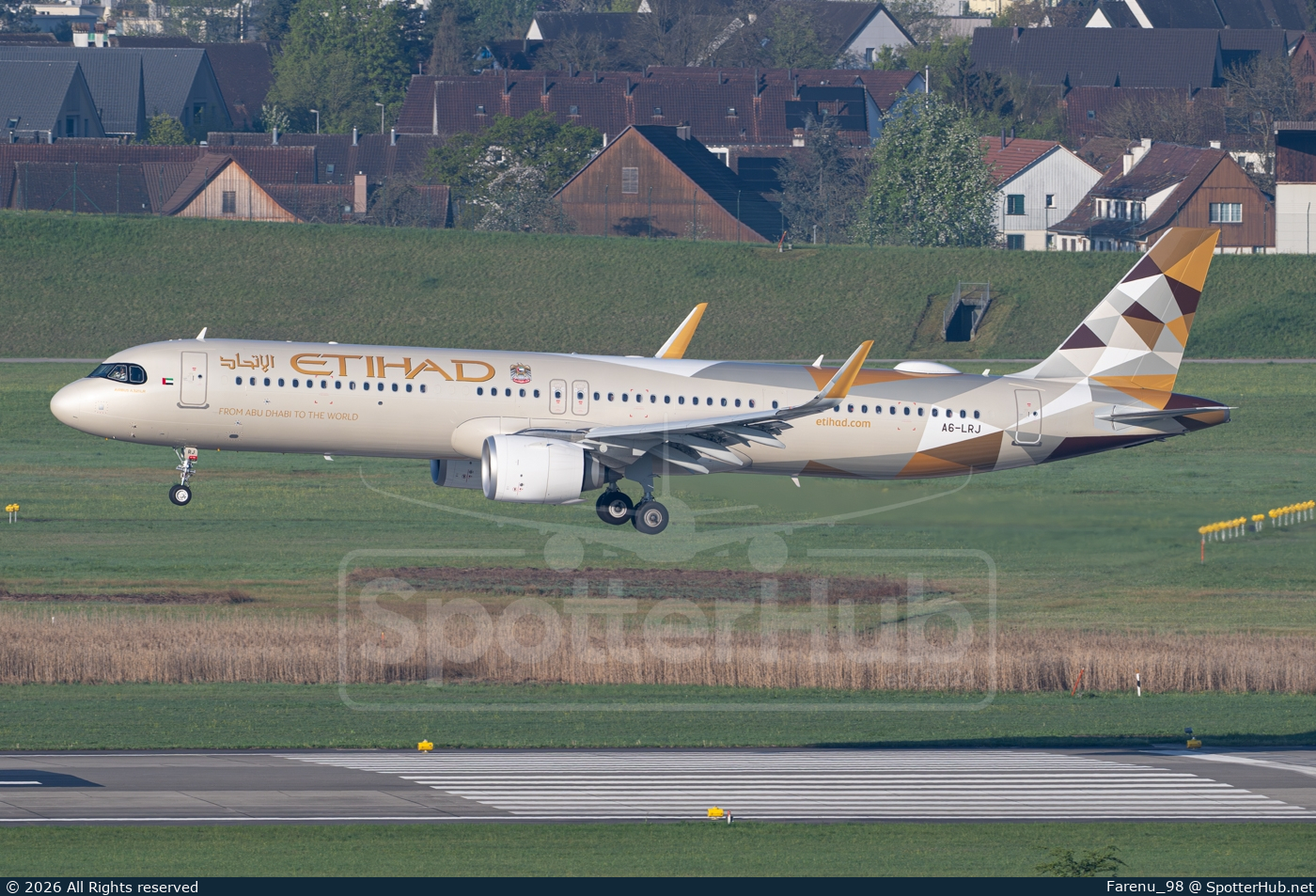 Photo of A6-LRJ - Airbus A321-251NX operated by Etihad Airways
