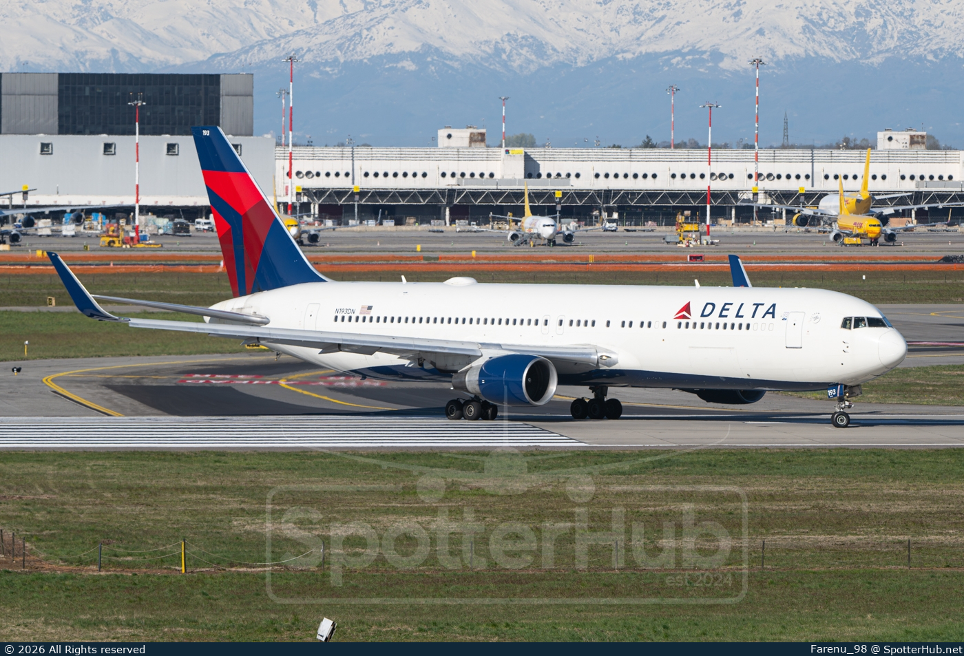 Photo of N193DN - Boeing 767-332(ER) operated by Delta Air Lines