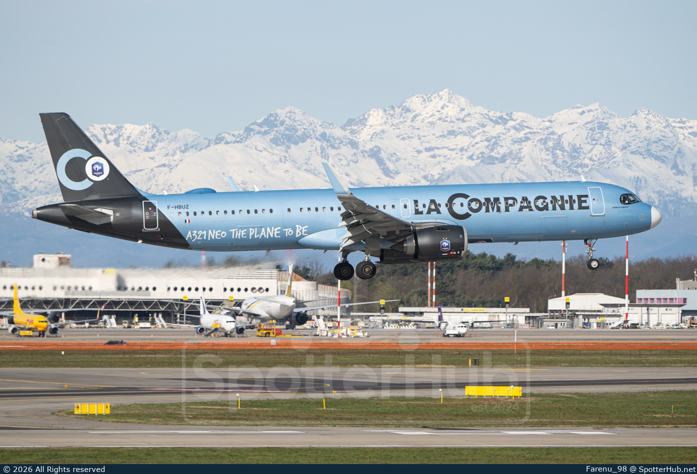 Photo of F-HBUZ - Airbus A321-252NX operated by La Compagnie