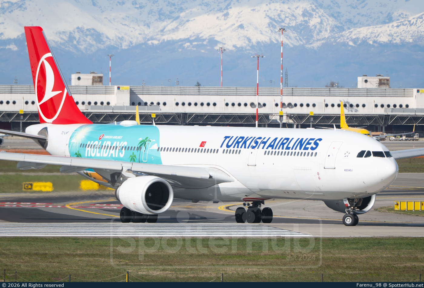 Photo of TC-LNF - Airbus A330-303 operated by Turkish Airlines