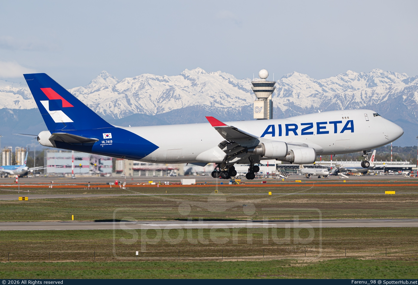 Photo of HL7419 - Boeing 747-48EF operated by AirZeta