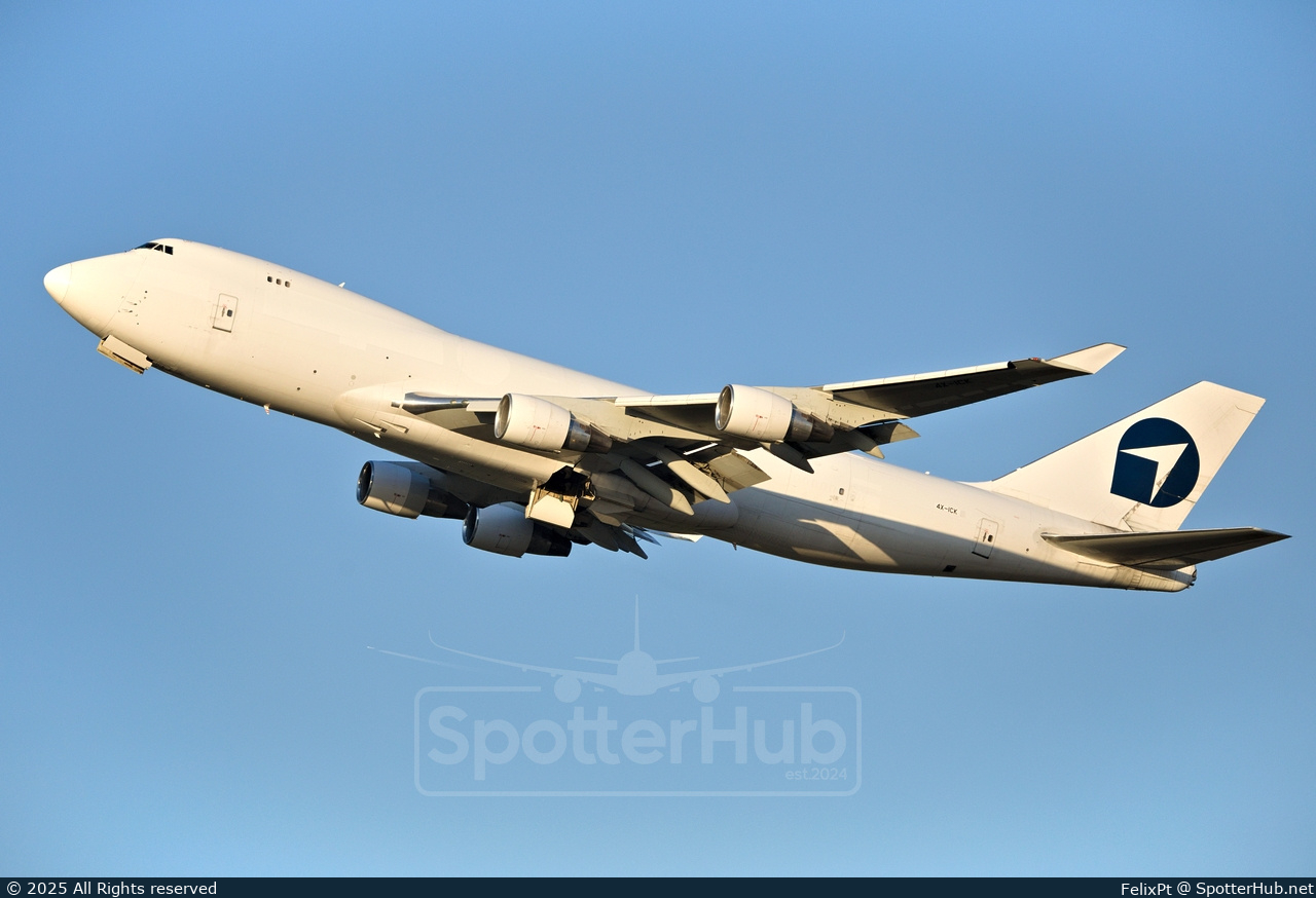 Photo of 4X-ICK - Boeing 747-412F operated by Challenge Airlines IL