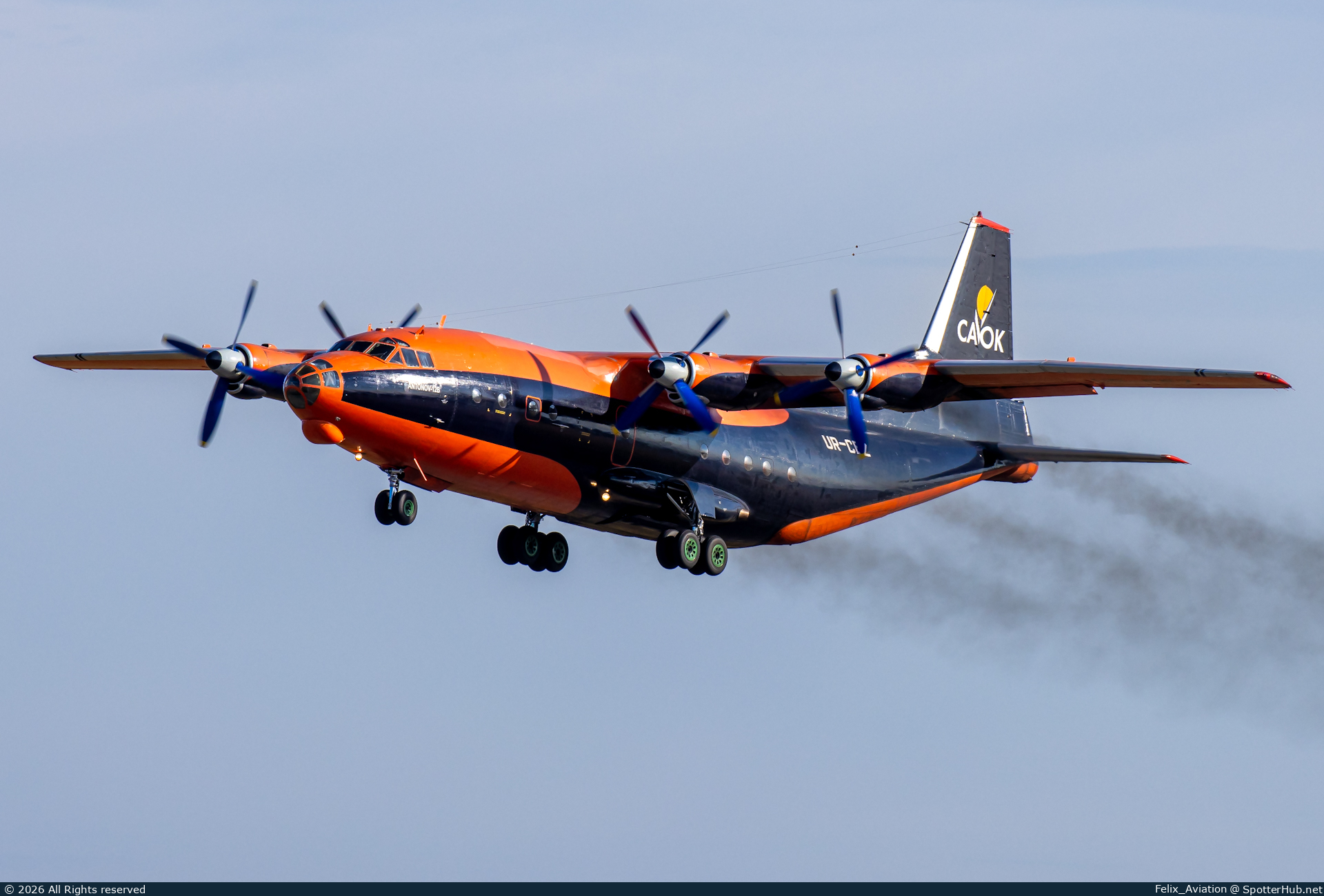 Photo of UR-CEZ - Antonov An-12BK operated by Cavok Air
