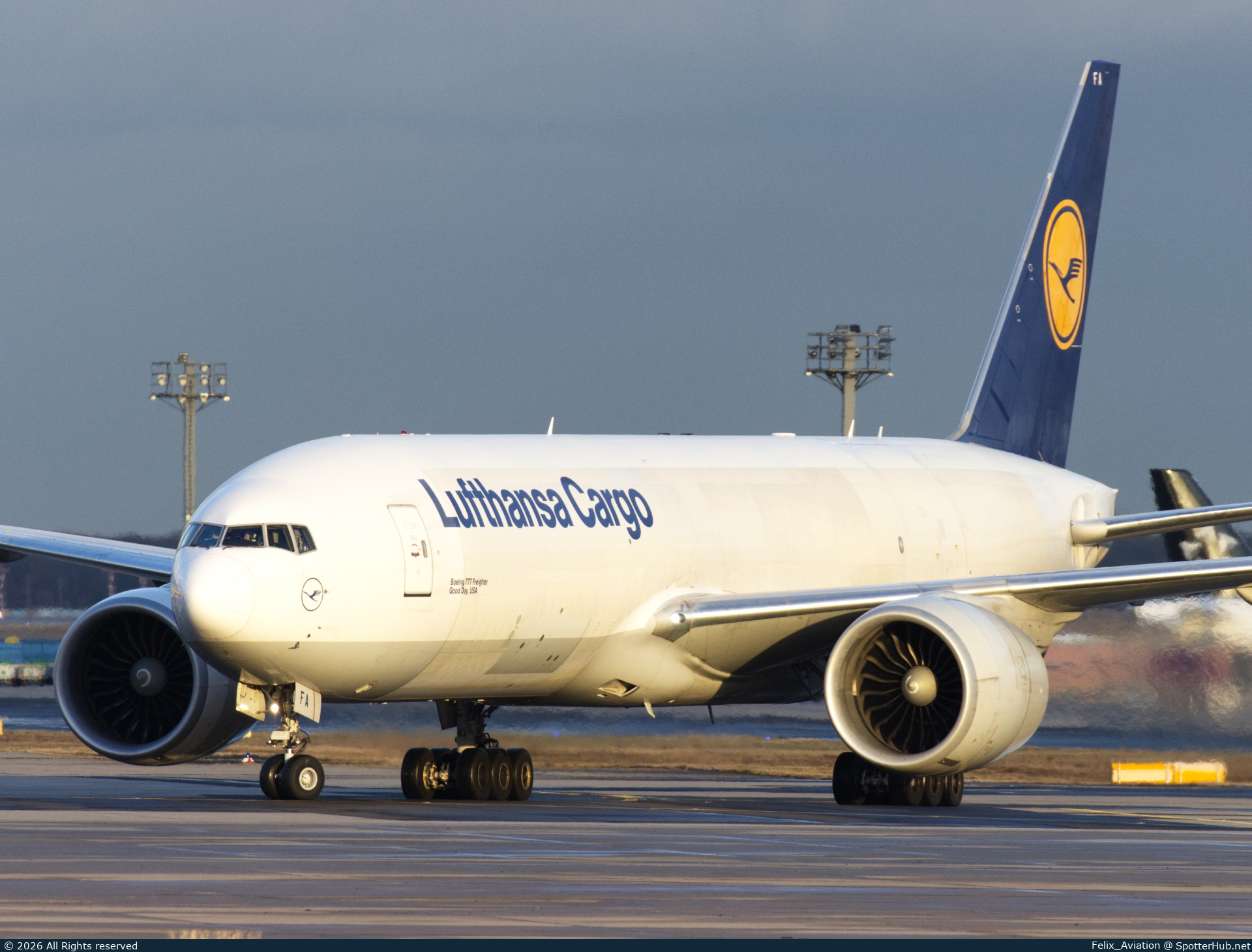 Photo of D-ALFA - Boeing 777-FBT operated by Lufthansa Cargo