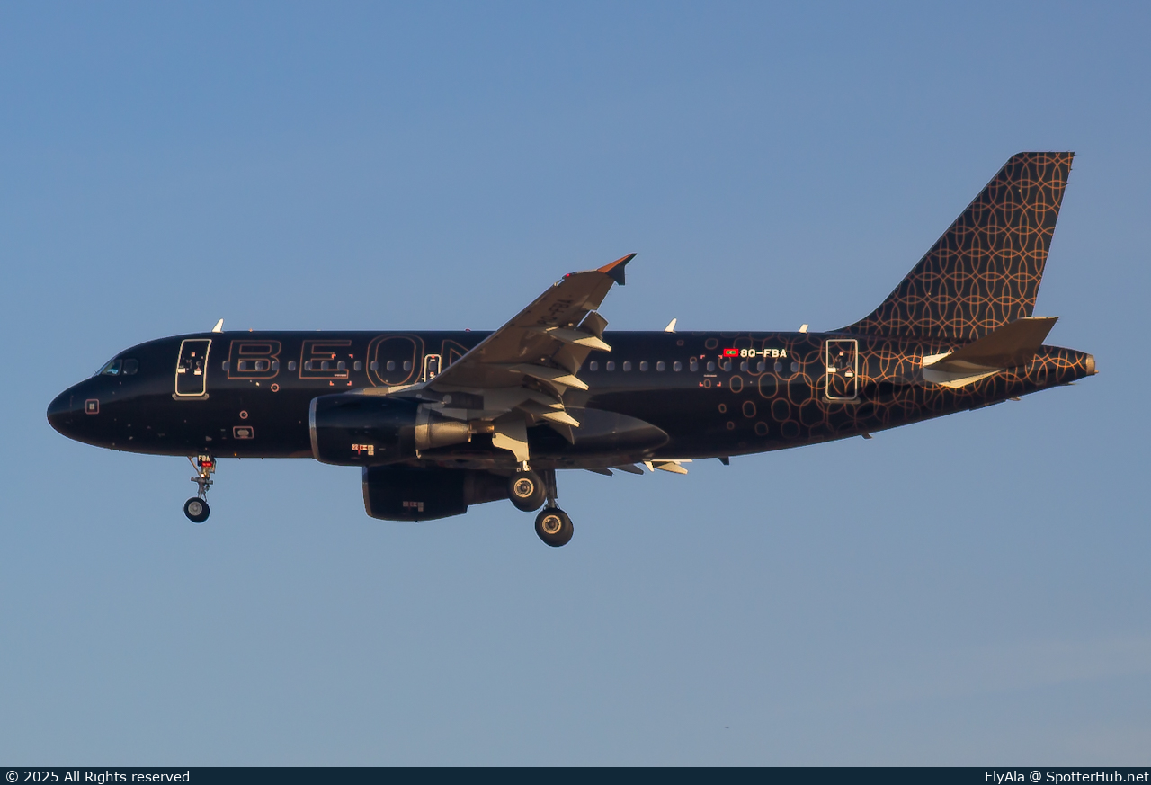 Photo of 8Q-FBA - Airbus A319-111 operated by beOnd