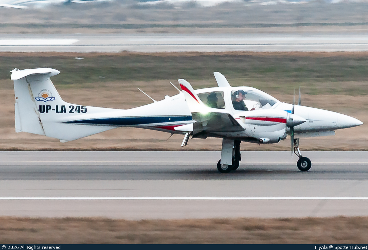 Photo of UP-LA245 - Diamond DA42 NG Twin Star operated by Civil Aviation Academy