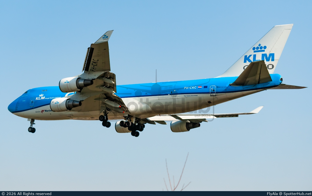 Photo of PH-CKC - Boeing 747-406F(ER) operated by KLM Cargo (opb Martinair)