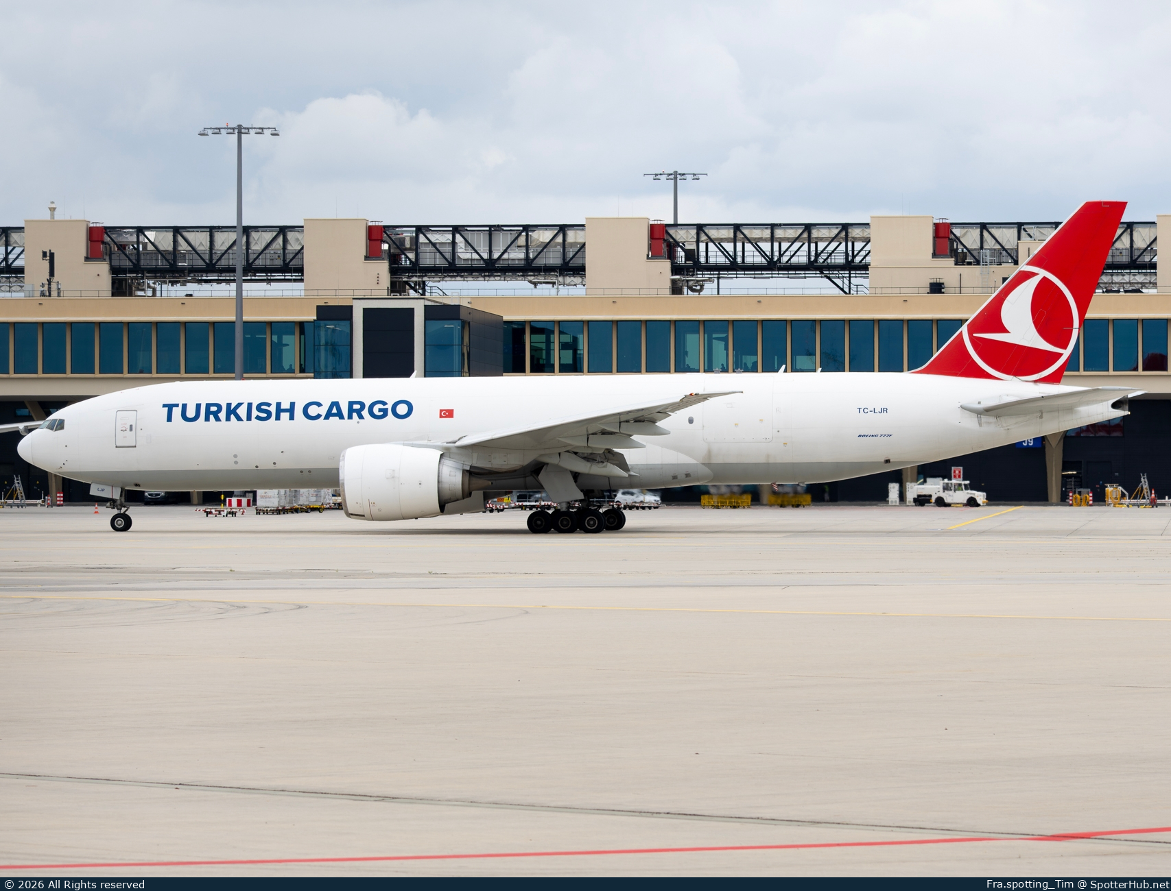 Photo of TC-LJR - Boeing 777-F operated by Turkish Airlines Cargo