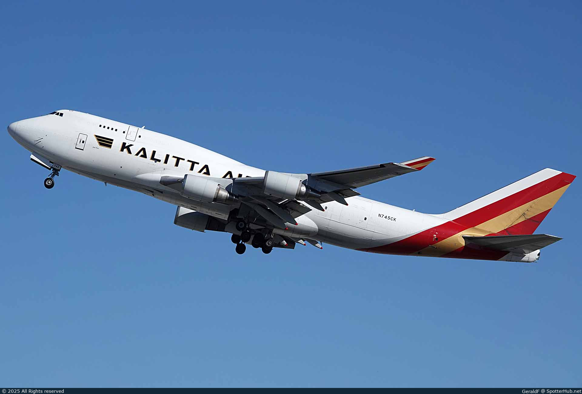 Photo of N745CK - Boeing 747-446(BCF) operated by Kalitta Air