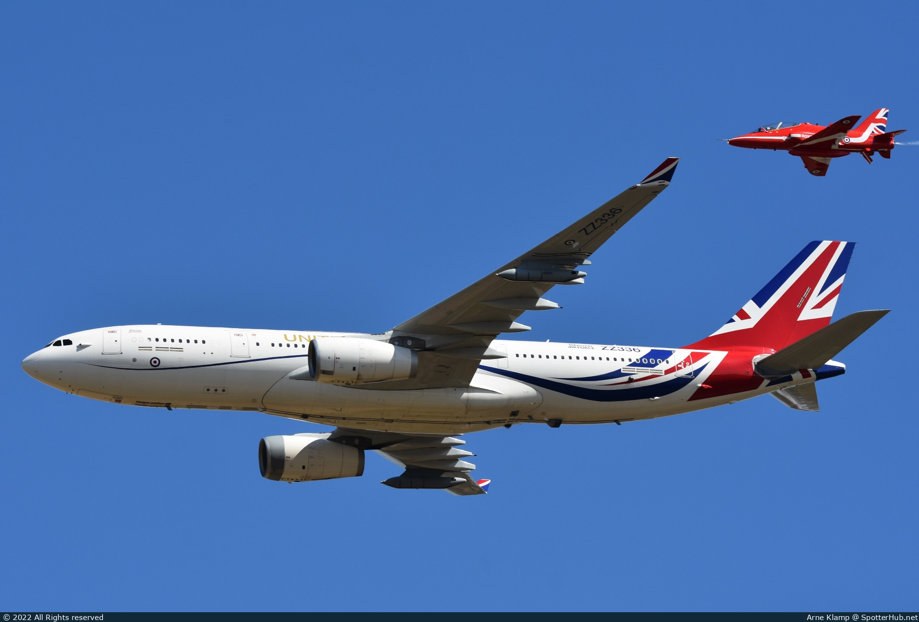 Photo of ZZ336 - Airbus A330-243(MRTT) Voyager KC.3 operated by Royal Air Force