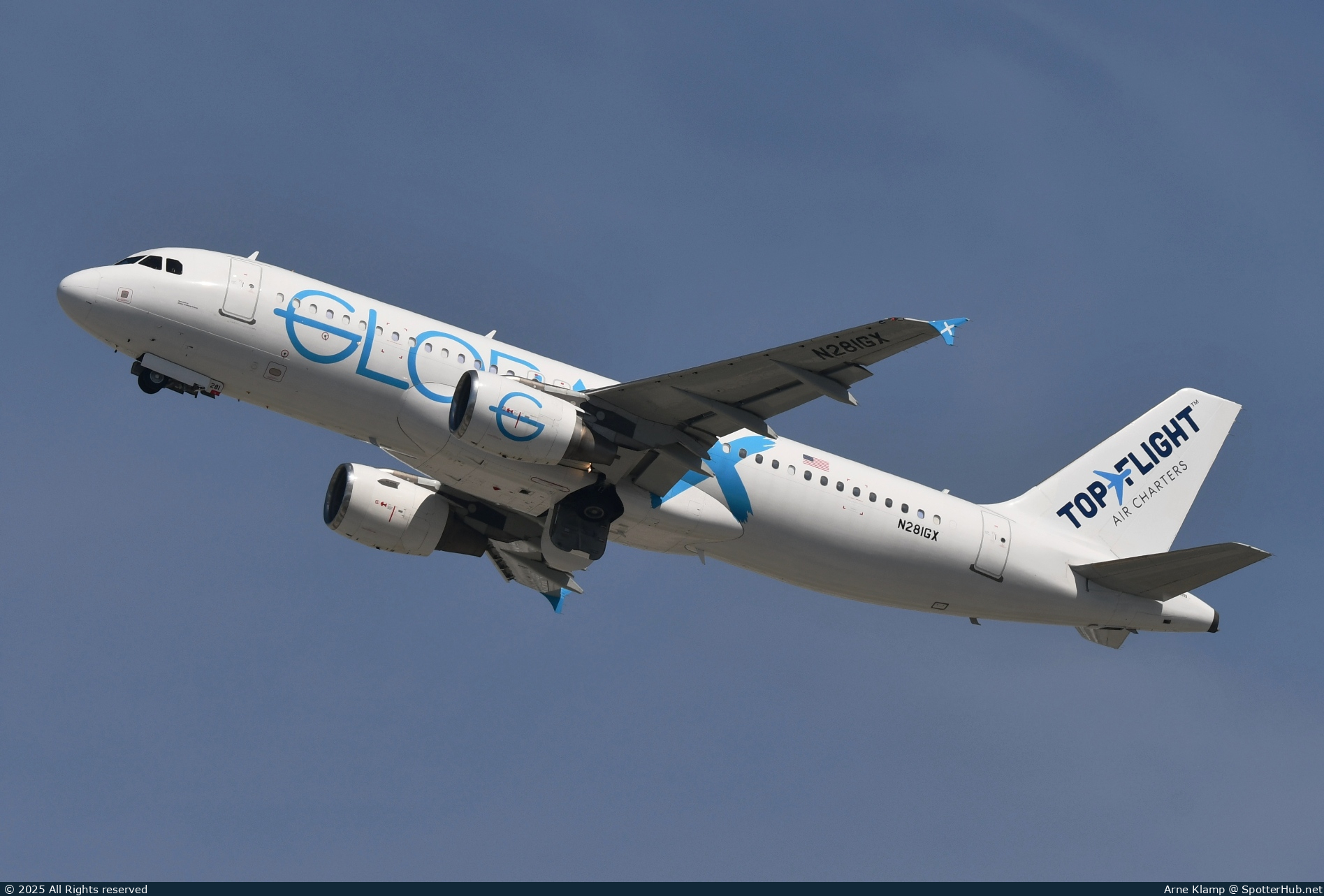 Photo of N281GX - Airbus A320-214 operated by GlobalX Airlines