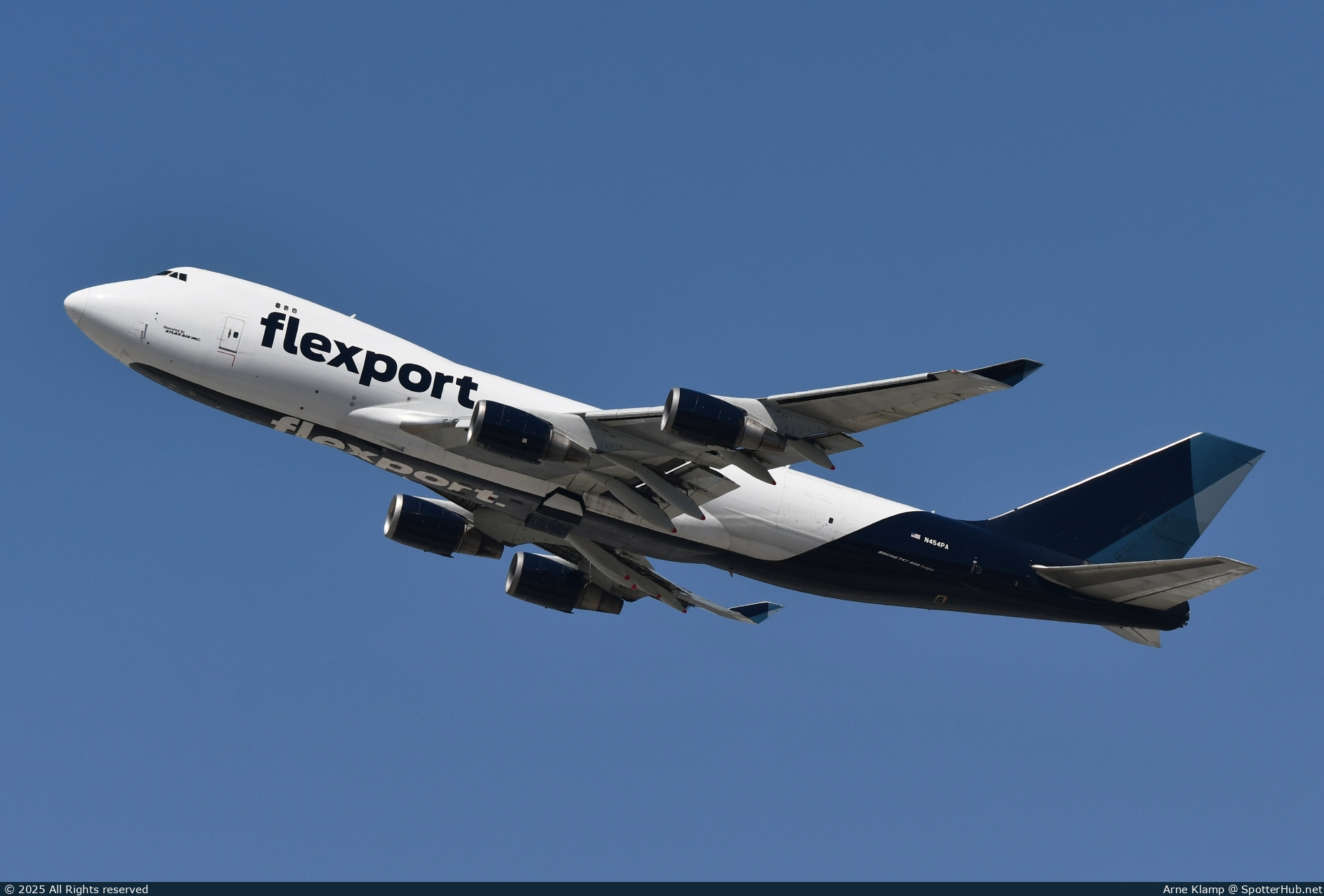 Photo of N454PA - Boeing 747-46NF operated by Atlas Air