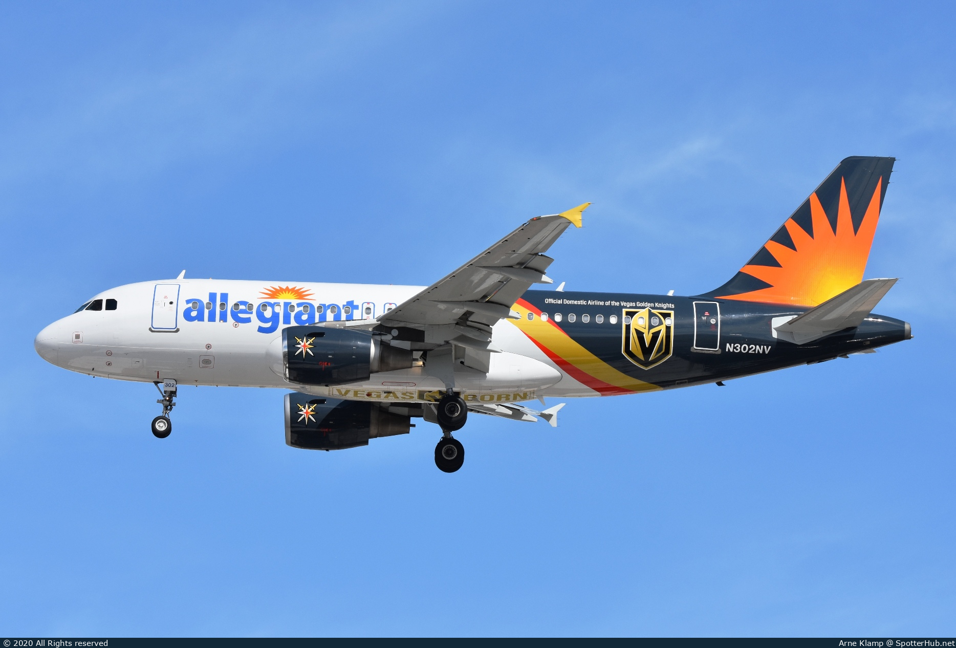 Photo of N302NV - Airbus A319-112 operated by Allegiant Air