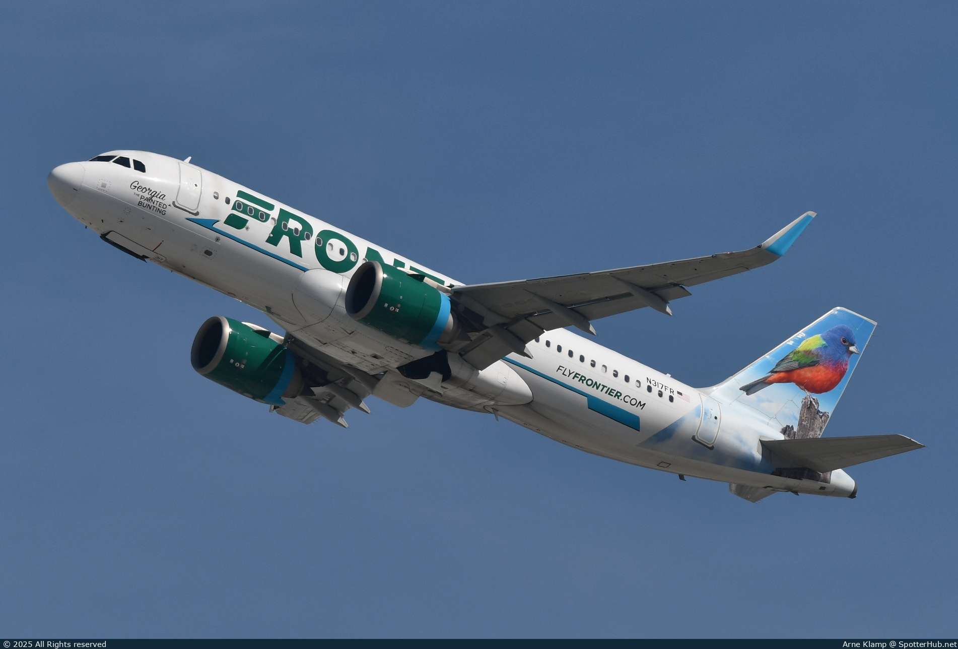 Photo of N317FR - Airbus A320-251N operated by Frontier Airlines