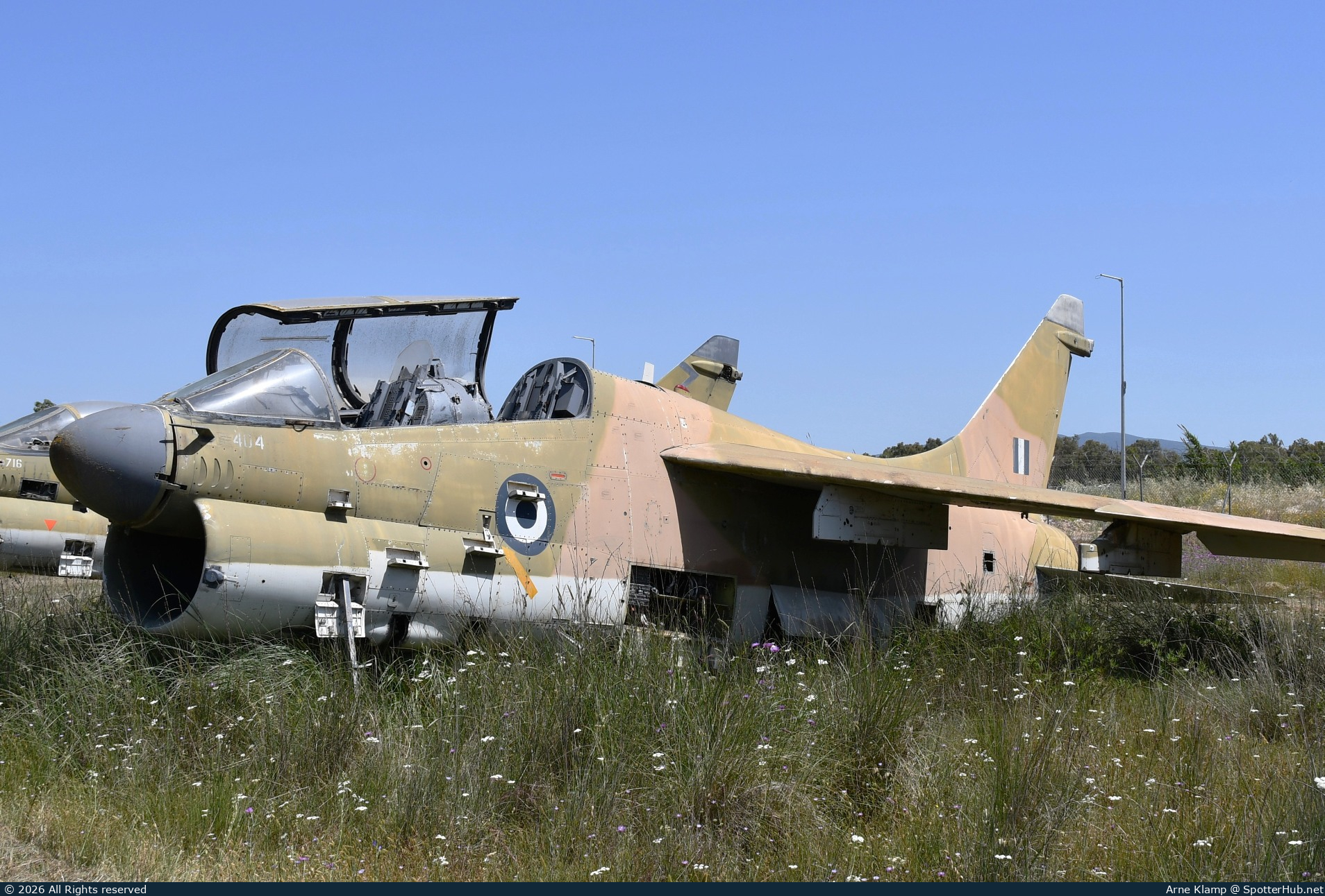 Photo of 154404 - LTV TA-7C Corsair II operated by Hellenic Air Force