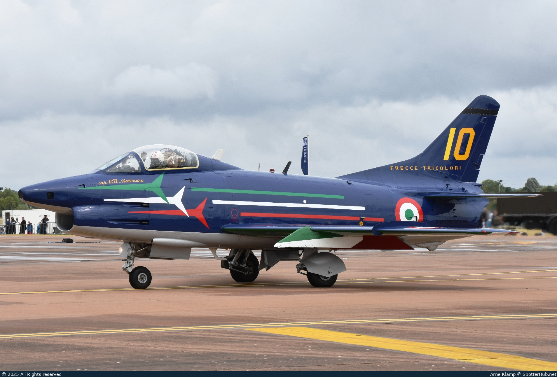 Photo of I-AMIC - Fiat G.91R/1A operated by Volafenice Flying Collection