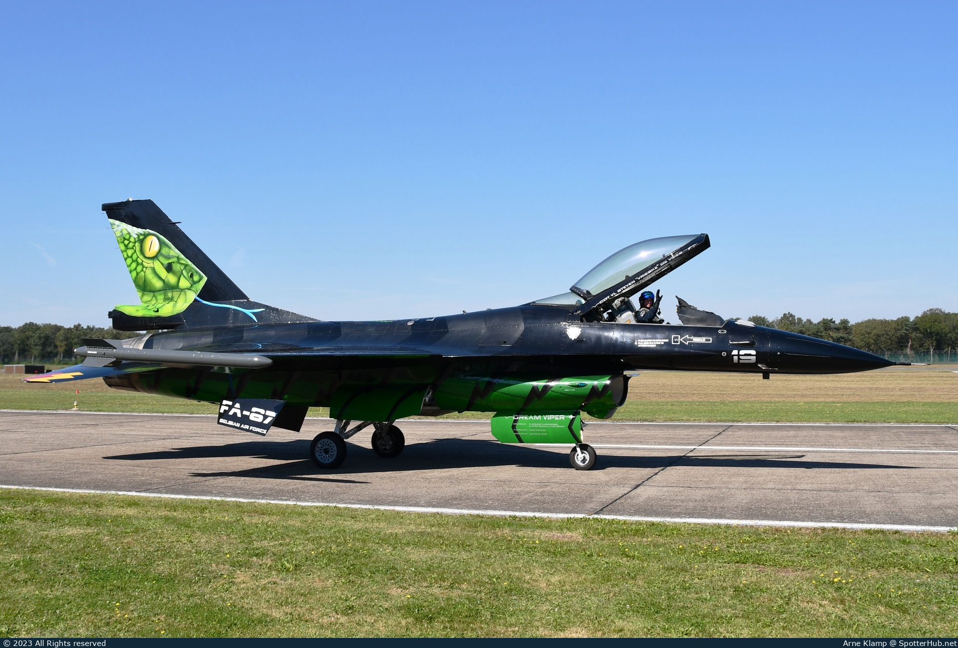 Photo of FA-87 - General Dynamics F-16AM Fighting Falcon operated by Belgian Air Force