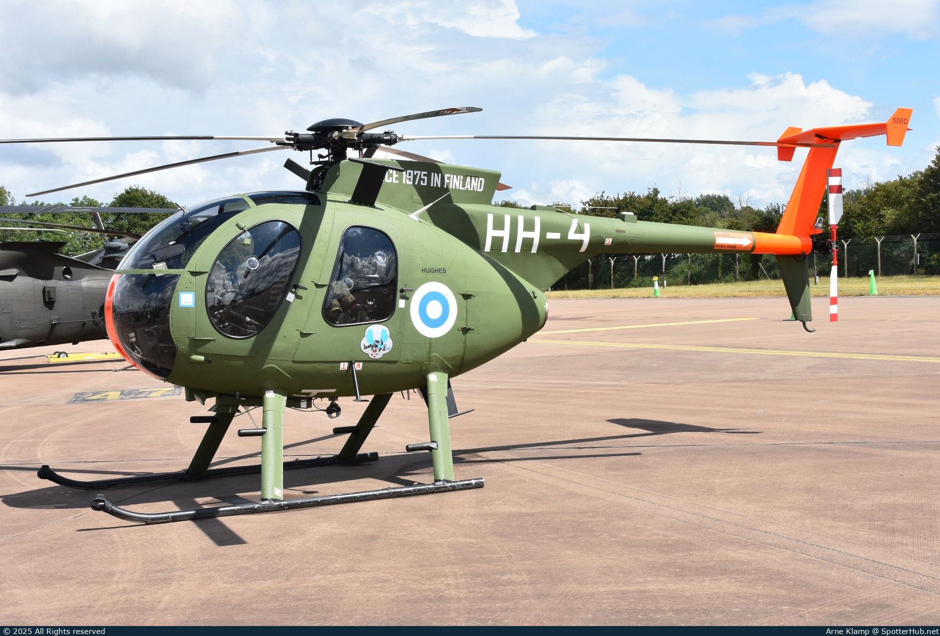 Photo of HH-4 - Hughes 369D operated by Finnish Army