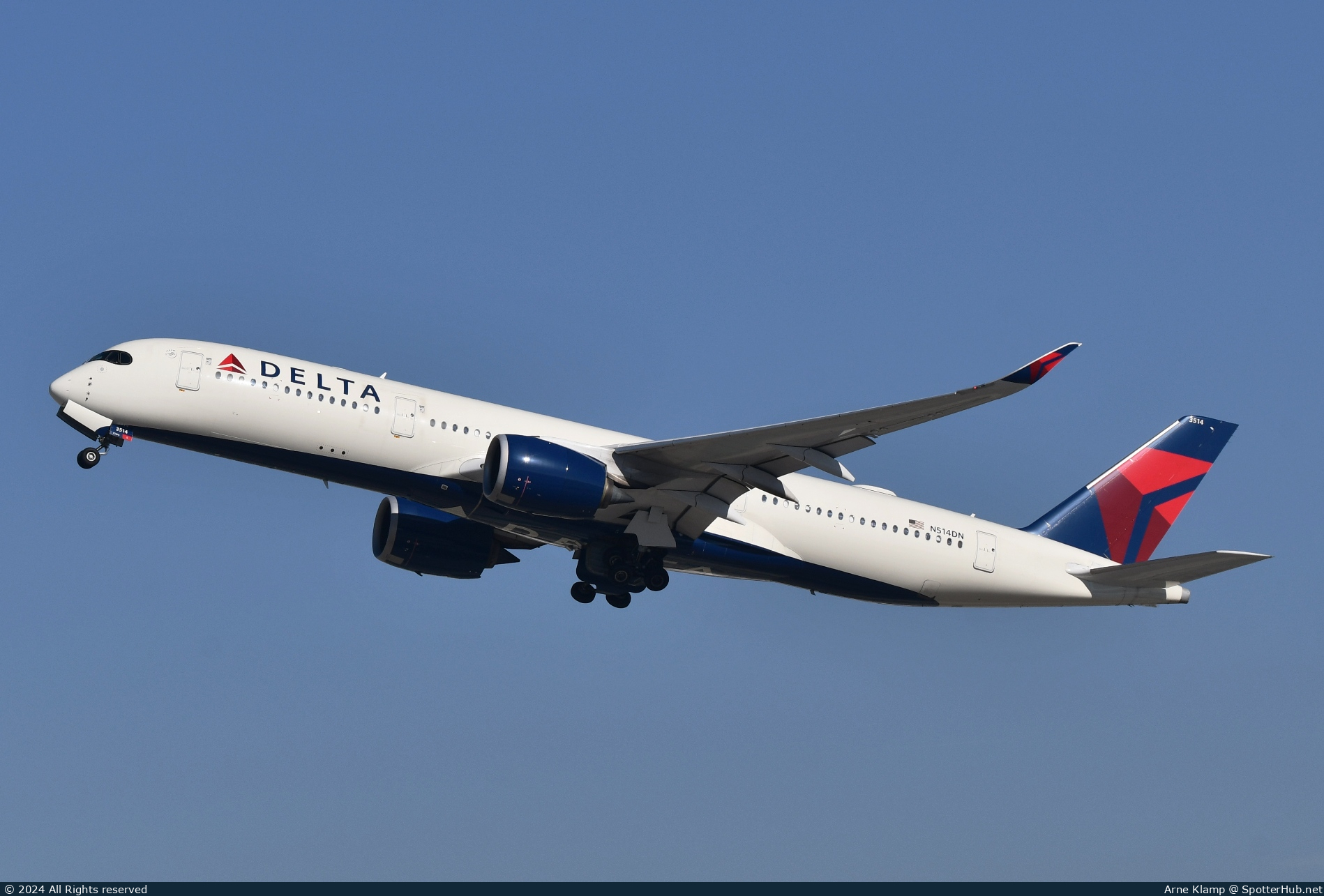 Photo of N514DN - Airbus A350-941 operated by Delta Air Lines