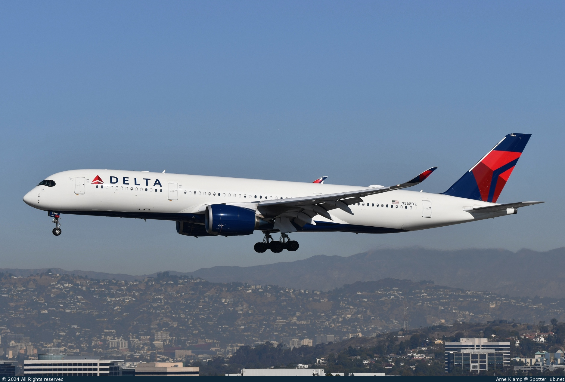 Photo of N568DZ - Airbus A350-941 operated by Delta Air Lines