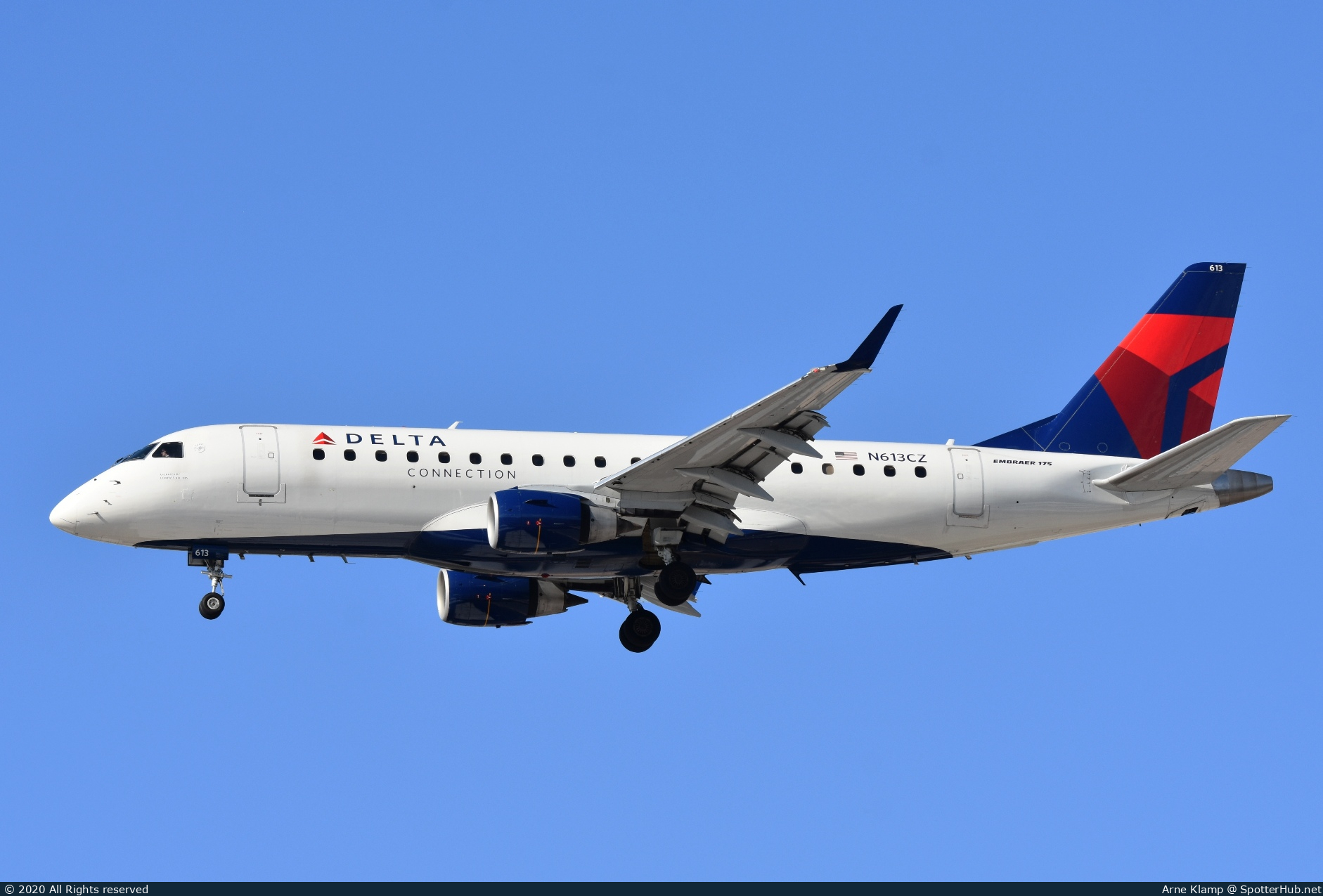 Photo of N613CZ - Embraer ERJ-175LR operated by Delta Connection (opb Compass Airlines)