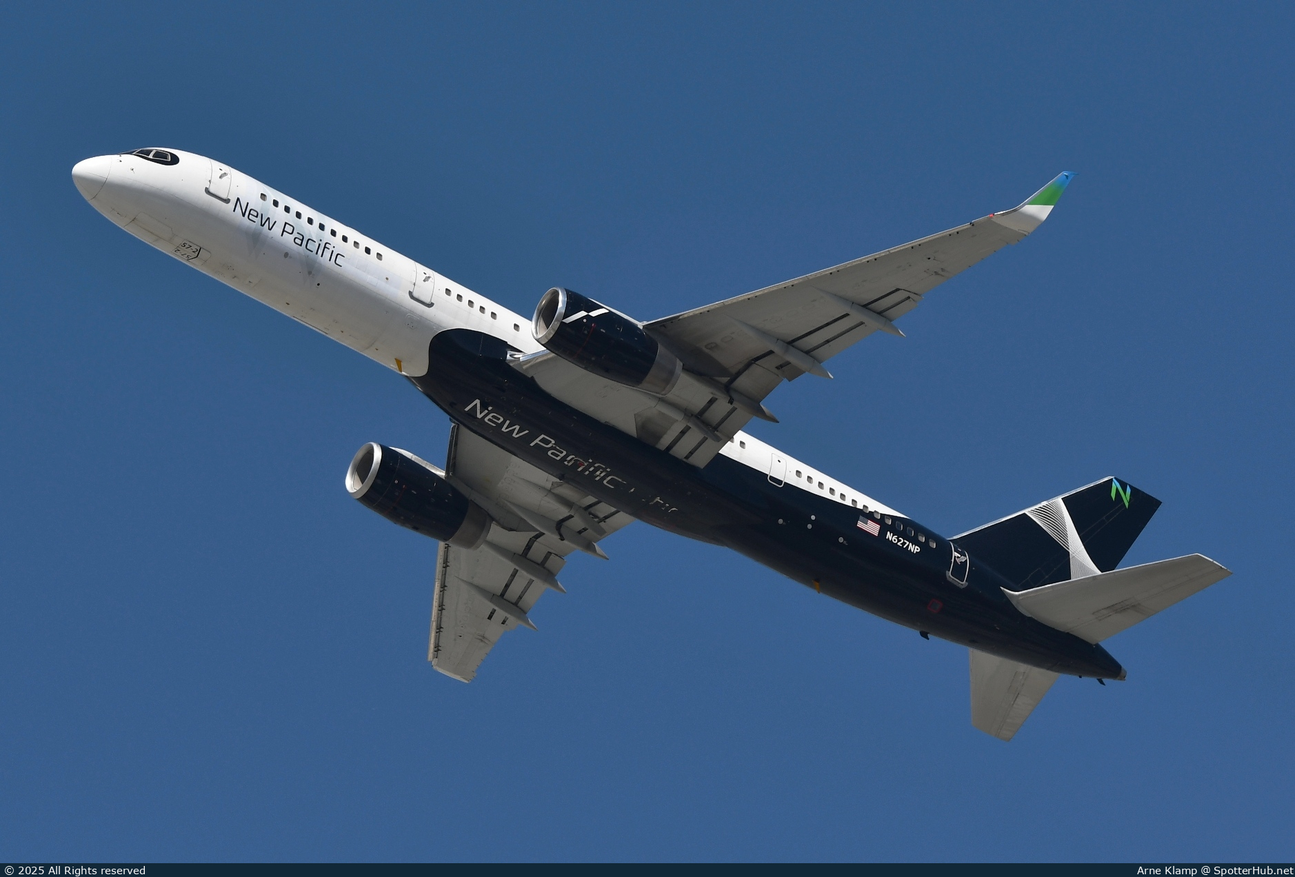 Photo of N627NP - Boeing 757-2B7 operated by New Pacific Airlines