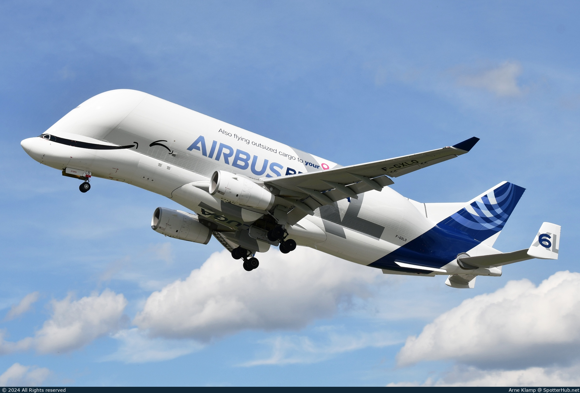 Photo of F-GXLO - Airbus A330-743L Beluga XL operated by Airbus Transport International