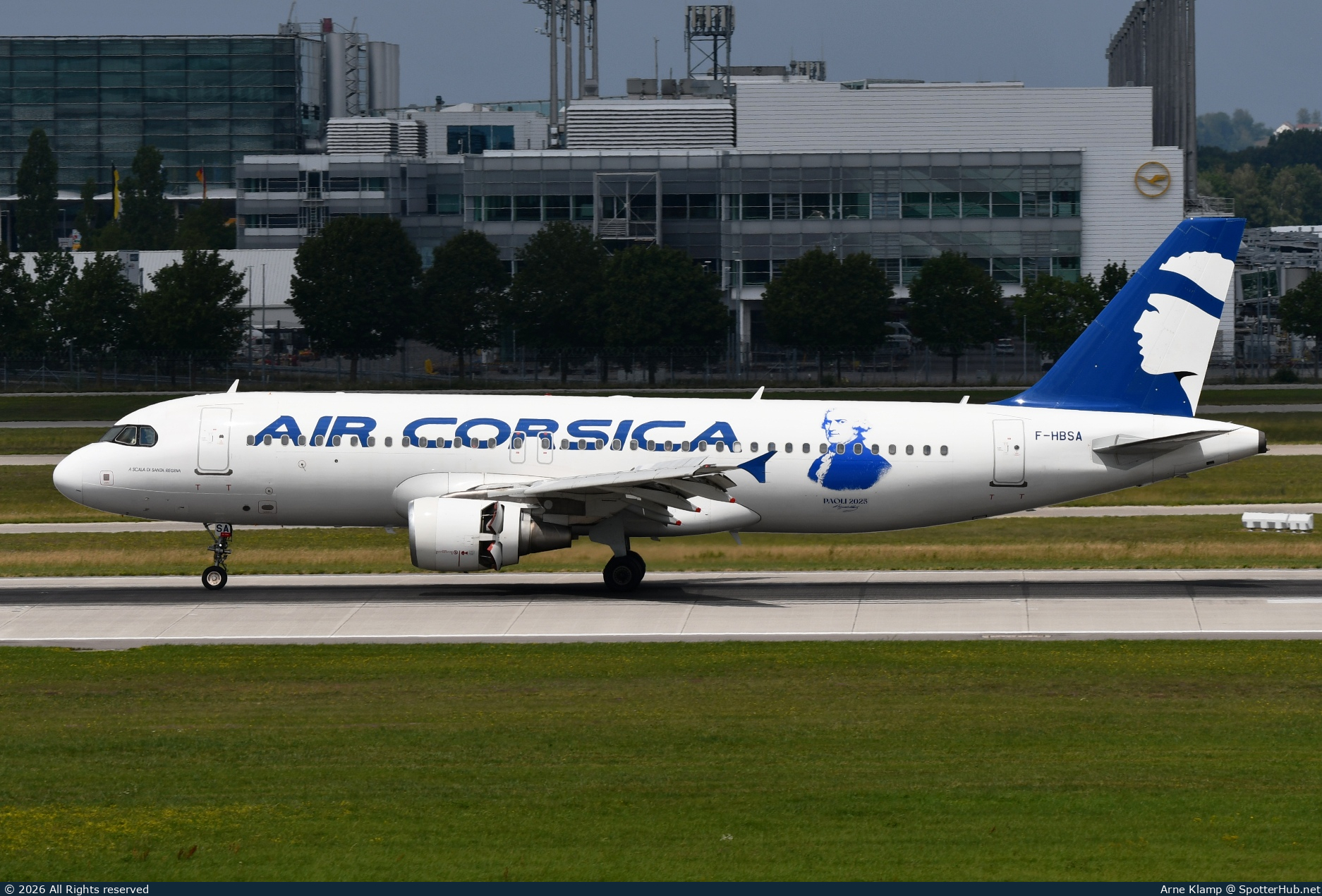 Photo of F-HBSA - Airbus A320-216 operated by Air Corsica